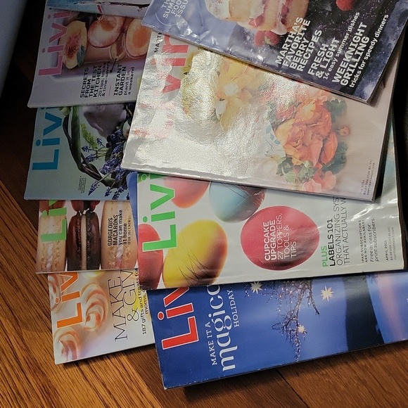 Vintage Martha Stewart Living Magazines, set of 3 - Picture 2 of 2